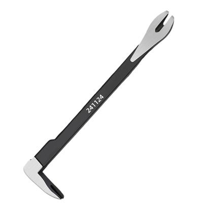 Heavy Duty Carbon Steel Demolition Extractor Tool with Leverage Design for Effortless Delicate Woodworking Nail Removal