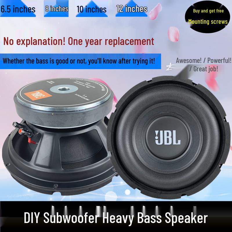 Super Bass Speaker Box with Heavy Bass Sound 1-inch