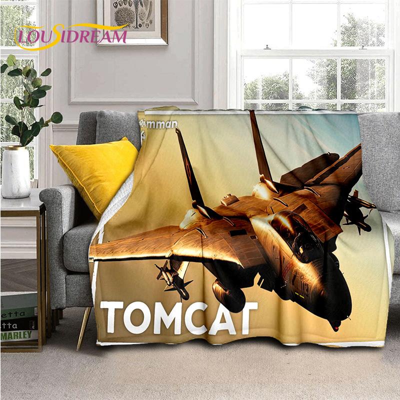 

3D Космический самолет Spitfire Air Force Jet Fighter мультяшное одеяло, мягкое одеяло для дома, спальни, кровати, дивана, чехол для ребенка, подарок 30x40in