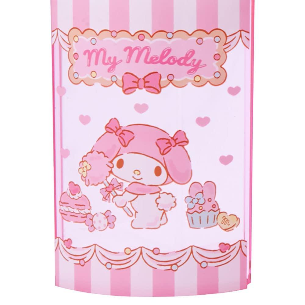 Sanrio Sanrio Pen Stand Pink Plastic My Melody 360 Degree Rotating Pen Stand Pen Holder Cosmetics Makeup Brush Tulle Pet Character 213136 SANRIO