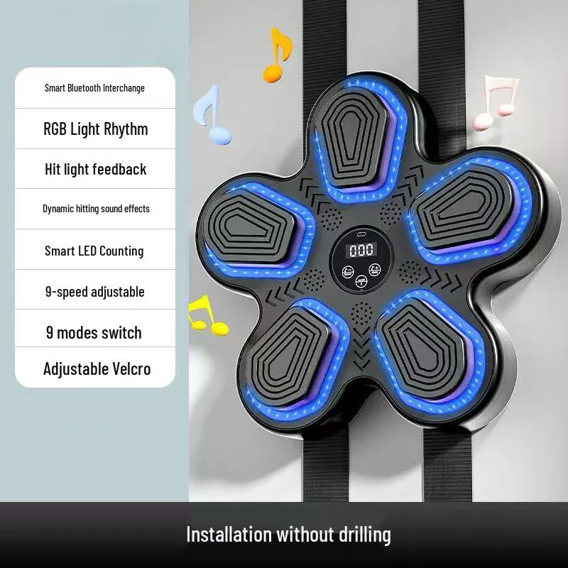 

Умный боксерский тренажер для детей: Электронная настенная мишень для домашних тренировок по боксу