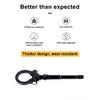 For Subaru WRX Crosstrek 2022-2024 Aluminum Alloy Red Car Forward Trailer Hook Tow Ring Bumper Tow Hook Trim Car Accessories