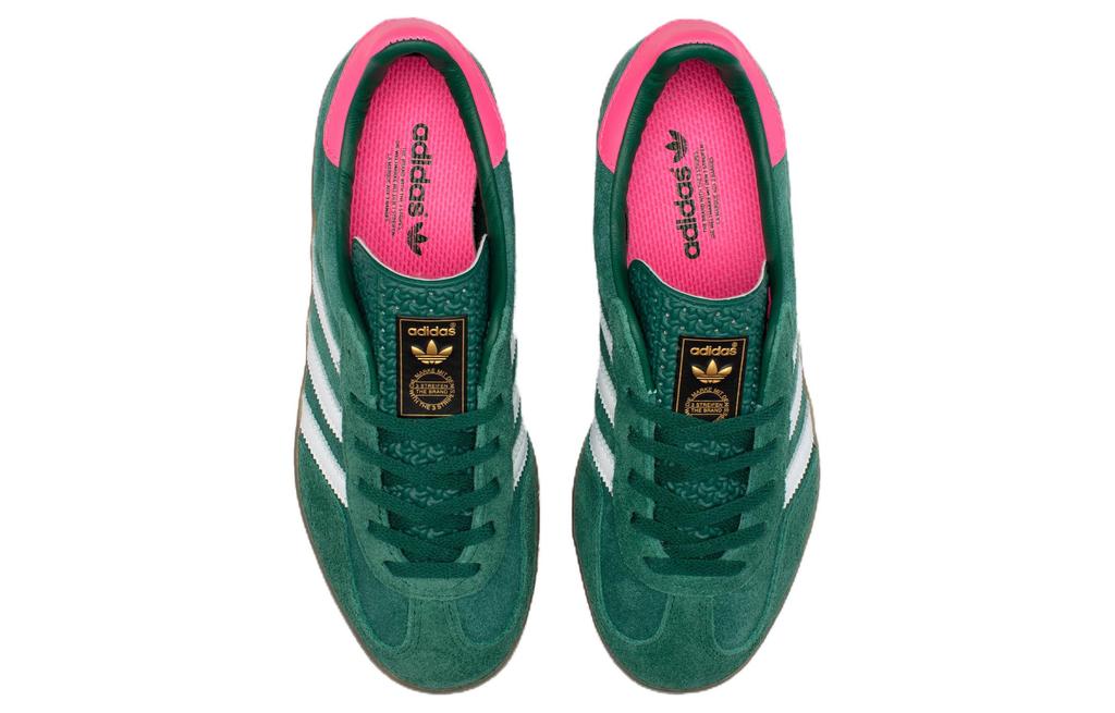 Adidas Originals Gazelle Indoor Collegiate Green Lucid Pink Women's IG5929
