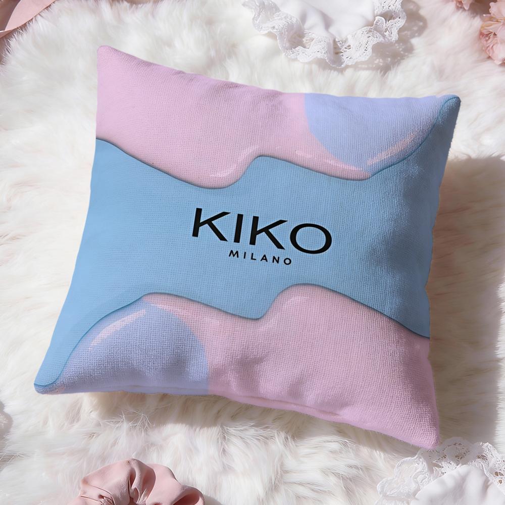 Beauty Lipstick K-kiko Cushion Cover Premium Comfort Reversible Pillow Cove -Two in One Design for Any Room & Car Interior