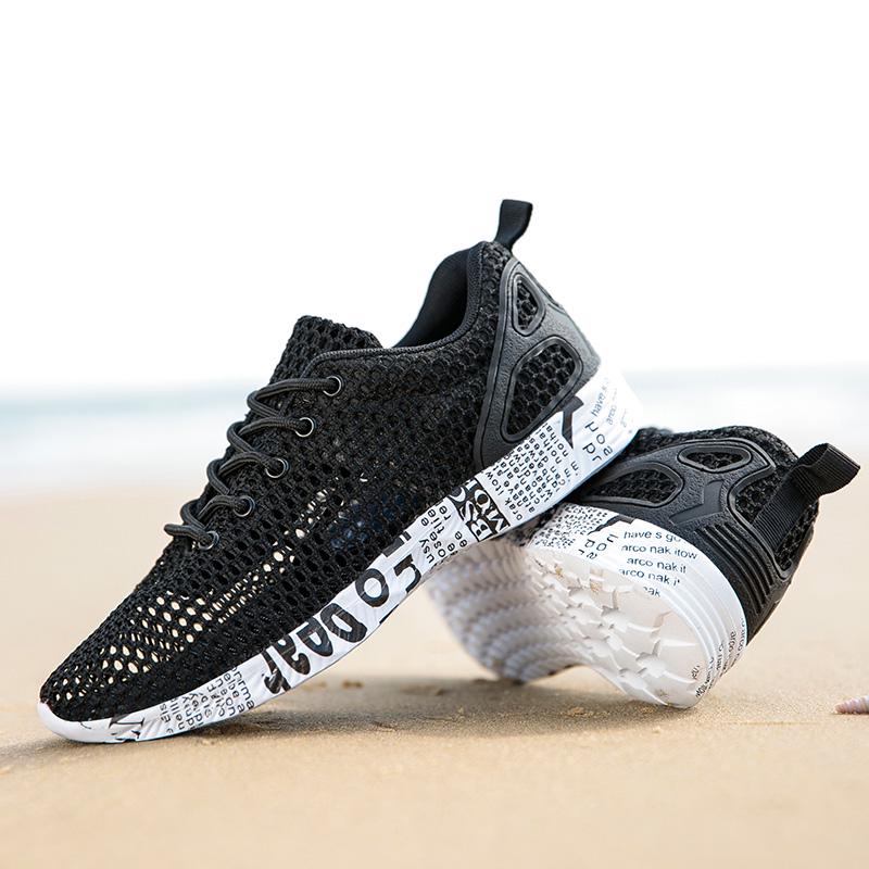 Men Shoes Breathable Mesh Running Shoes Slip on Walking Sneakers for Men Tennis Sports Shoes Athletic Jogging Tenis Walking Shoe