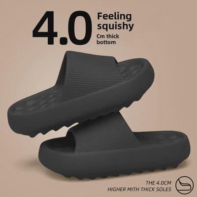 Men's Thick-Soled Non-Slip EVA Sandals: Indoor/Outdoor Summer Slippers