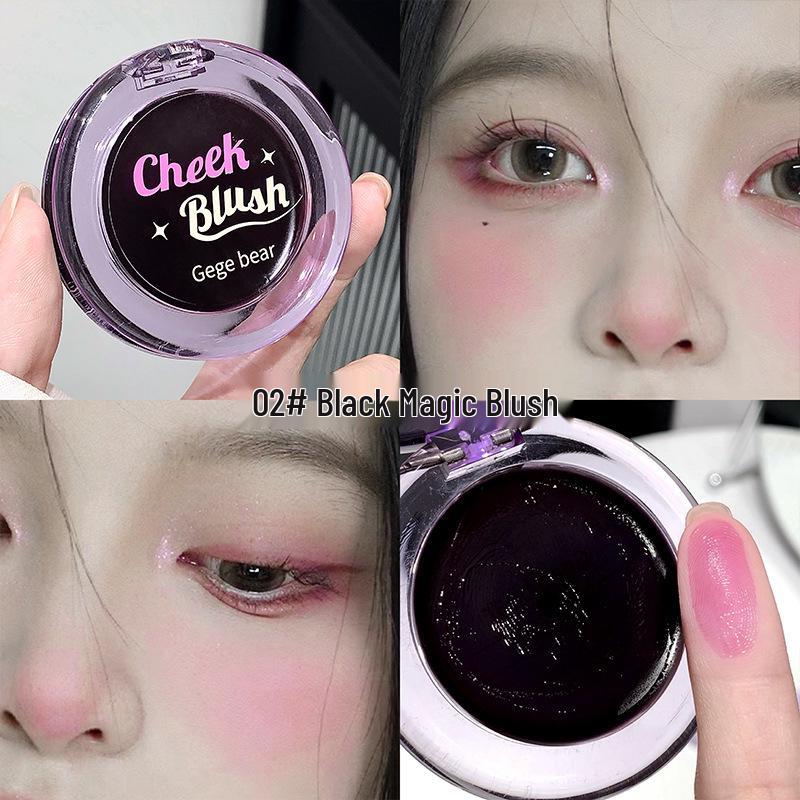 Opt for Gegebear Black Magic Blush for a natural, youthful glow and harmonious finish.