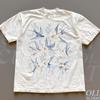 Birds Retro 90s Tattoo Tshirt, Vintage Bird Lovers Cute Shirt, Bird Nature Camping Shirt, Birds Flying Unisex Y2k Relaxed Adult Hiking Top