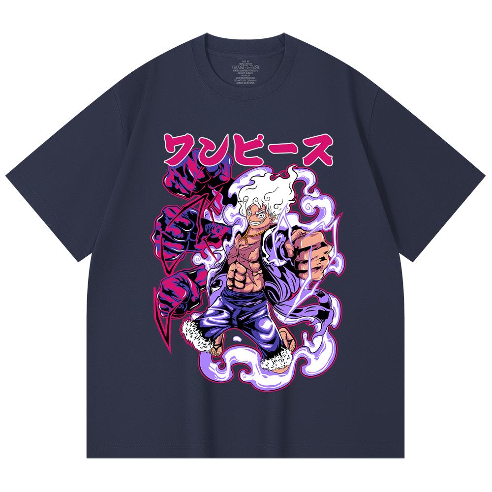 230 Gsm 100% Cotton One Piece V28 Nika Print Unisex Heavy Cotton T Shirt