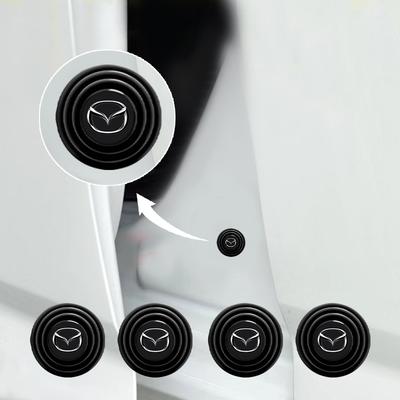 Car Door Anti-Collision Silicone Pads Shock Absorber Gasket Suitable For 3 5 6 323 626 CX-3 CX-4 CX-5 CX-7 CX-9 Axela 6 RX8 7 MX3