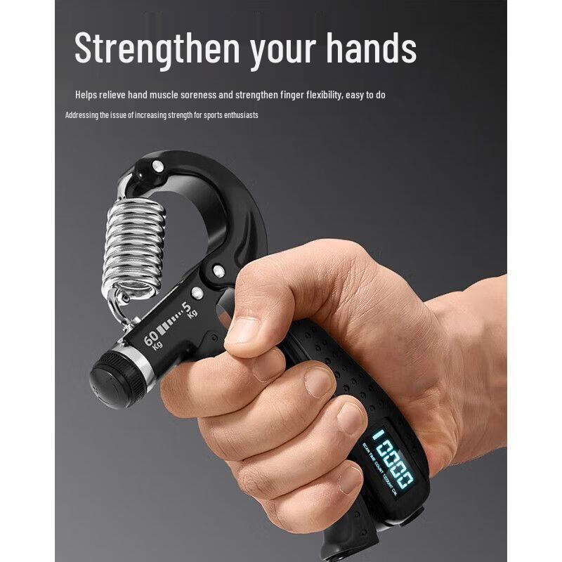 Adjustable Counting Grip Strengthener