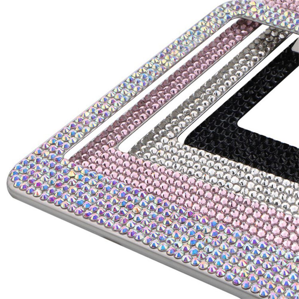Crystal Stainless Steel Car Frame Plate Bling License Plate License Plate Frame For USA Truck