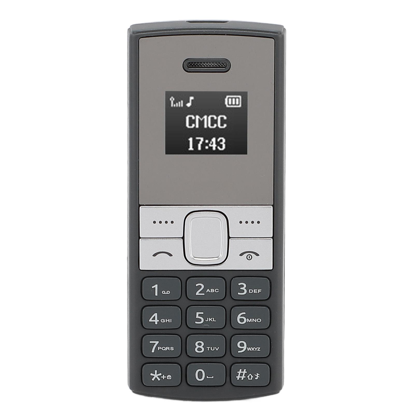 

Самый маленький мобильный телефон GSM 2G Bluetooth Слот для двух SIM-карт Здоровье Излучение Диапазон 2G Разблокированный Крошечный мобильный телефон BM150 чёрный