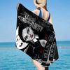 Gothic Adams  Beach Towel, Super Soft Microfiber, Gift for Her/Him, Birthday, for Pool, Beach, Travel, Home Decor Fan Gifts
