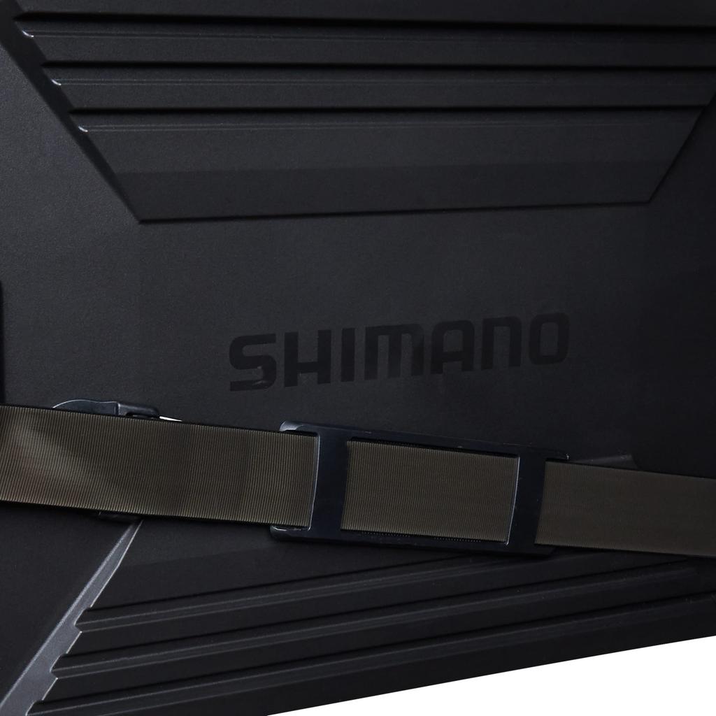 SHIMANO Fiskeutrustningsväska Spöhållare Båtväska 32L Svart (Hård) BK-007T