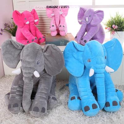 Cute Elephant Plush Baby Sleep Pillow Toy