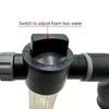 High-Pressure Foam Sprayer Nozzle for Car Wash and Garden Use