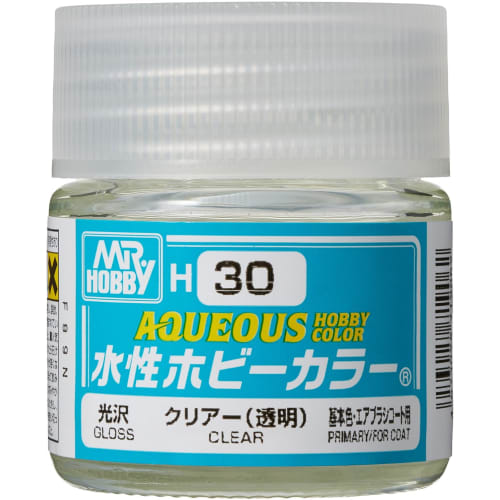 

GSI Creos New Water-based Hobby Color Clear Gloss 10ml Model Paint H30
