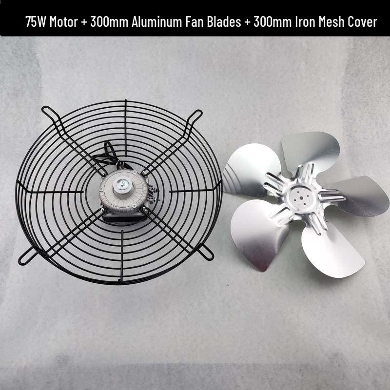 220V Shaded Pole Refrigerator & Freezer Cooling Fan Motor with Blade