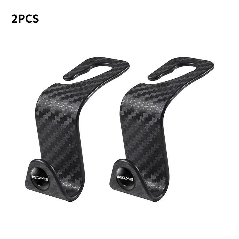 Car Seat Hooks Headrest Storage Hanger Car Interior Hanging Hook For Mercedes Benz AMG A B C E S class GLA GLC CLA GLK GLE