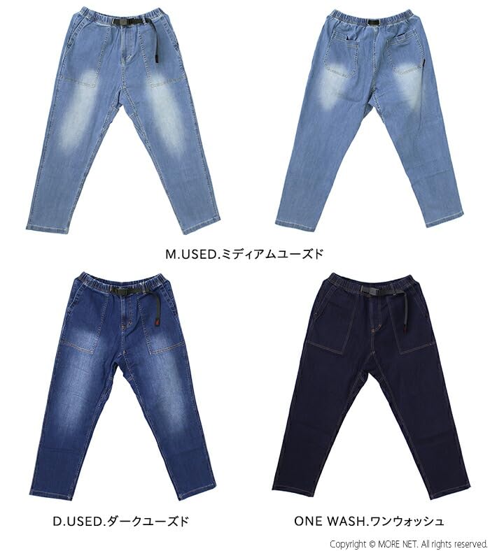 Gramicci Stretch Denim Loose Tapered Ridge Hose | Stretch Denim Loose Tapered Ridge Hose, Größe S: Dunkel Gebraucht