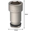 TONE Impact Long Socket 38mm Hex Size 6NV-38L, 19.0mm (3/4") Drive,