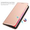 For iPhone 14 Case Magnetic Closure Leather Phone Cover Card Holder Viewing Stand