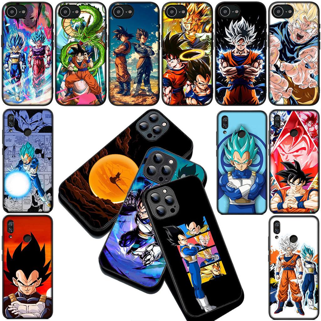 Vegeta Dragons Gokus Balls Super Cover for Samsung Galaxy S25 S24 S23 FE Ultra Plus S7 Edge S25+ S24+ A56 5G + Coque Phone Case