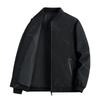 Spring Autumn Men Outdoor Fishing Casual Windproof Breathable Warm Jacket Fashionable Simple Natural Solid Color Versatile Coat