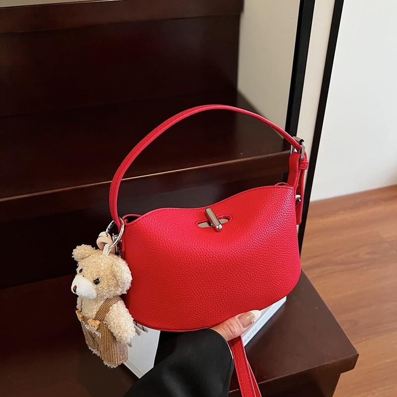 Pu Material Crossbody Bag For Women With Zipper Closure And Cell Phone Pocket For Daily Use