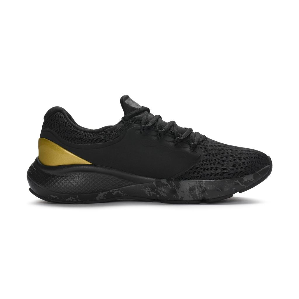 Under Armour Charged Vantage Fun Thick Sole Wear-Resistant Breathable Rebound Low-Top Running Shoes Men sneaker Black 3026450-004