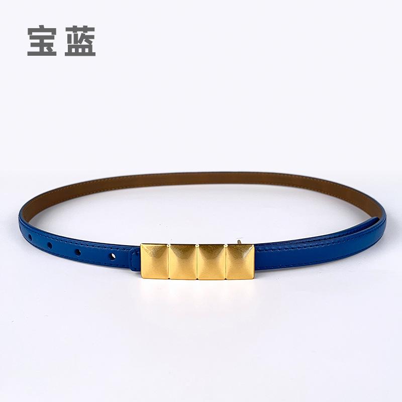 Genuine Leather Women'S Belt Retro Two-Layer Cowhide Belt With Jeans Casual Pants Belt Women'S Model