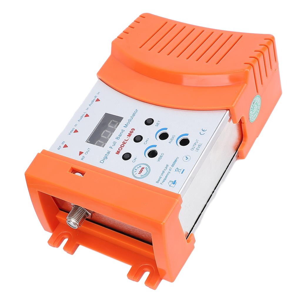 AV zu RF Modulator VHF UHF PAL NTSC Sound Video Modulator für Satelliten-Receiver Kameras Videospiel