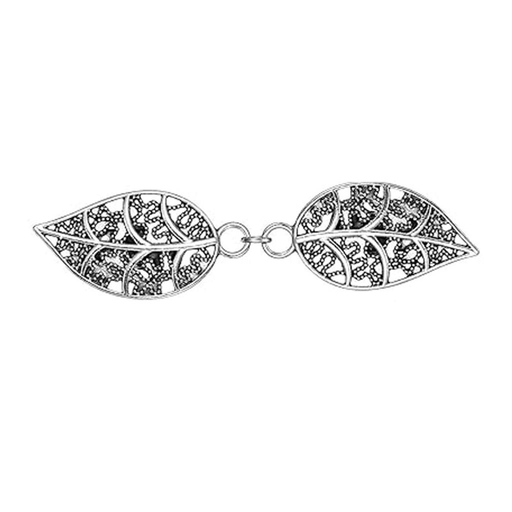 Retro Style Sweater Clip Enhancing Fashion Sense with Elastic Chain Stylish Shawl Clip Suitable for Various Outfits