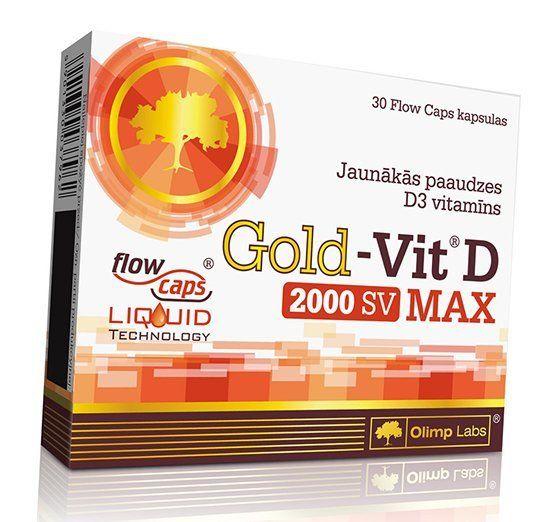 

Витамин Д3, Gold Vit D Max, Olimp Nutrition 30капс (36283031) 30caps