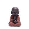 Cute Zen Monk Zisha Clay Tea Pet - Handmade Tea Ceremony Ornament