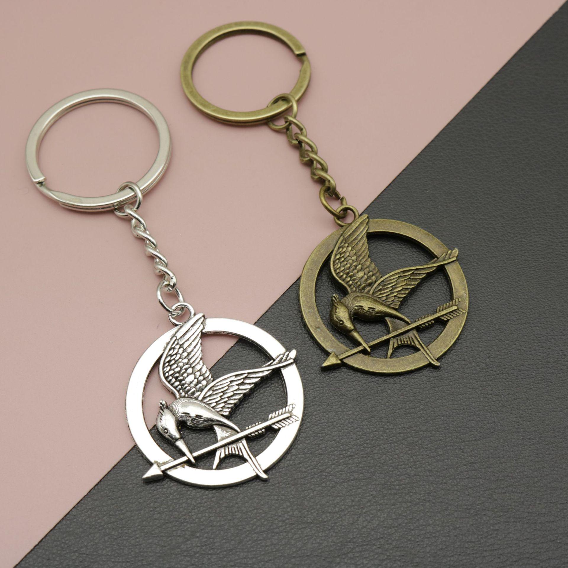 

Брелок-подвеска Фламинго - Модные простые украшения серебряный