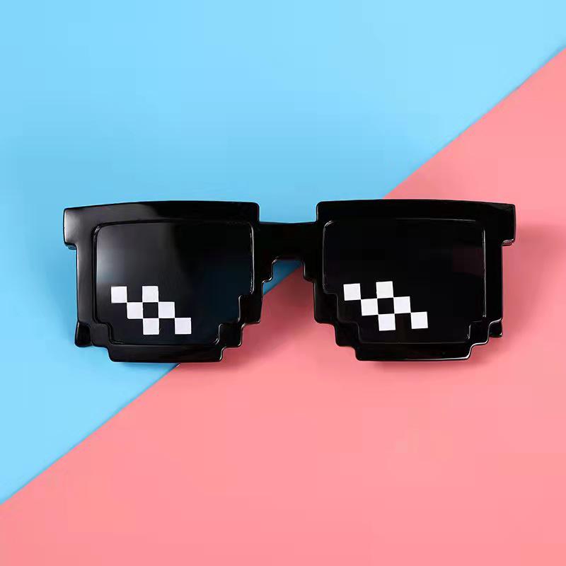 Kreative Geburtstags-Maskenball-Sonnenbrillen für Fotos - Lustige Sandburgen-Partybrillen, Neue Internet-Berühmtheiten Cool Shades