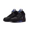 Awake NY X Air Jordan 5 Retro Boro - Racer Blue Unisex Sneakers Black Metallic-Silver White DV4982-004