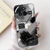 Fashion Painting Phone Case For Nothing Phone (3a) Pro Black Silicone Soft Cover For Nothing Phone3a 3a Pro Cases Bumpers