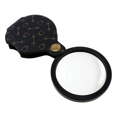 15X Folding Optical Glass Pocket Magnifier with Case HD Lens for Repair Read Hobby Professional Portable