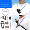 Neck-Mounted Sports Camera Bracket for Cycling and Fishing, Compatible with 360x3 Models