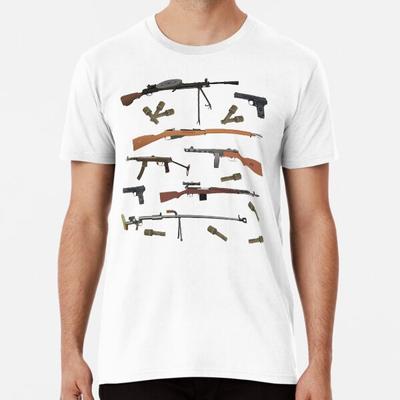 Soviet WW2 Weapons  S To 5XL Made In the AU/USA T-Shirt