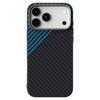ABEEL For iPhone 17 Pro Max Case Compatible with MagSafe Carbon Fiber Texture Back Cover