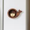 Wood Entrance Door Bells Wireless Dopamine Wind Chimes Little Whale Doorbell  Bedroom Pendant