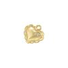 ZHUKOU For DIY Bracelet Necklace Brass Golden-plated Metal With CZ Zirconia Pendant Jewellery Handmade Accessories:VD1672-81