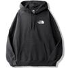 The North Face BOX NSE Pullover TNF Size with Back Print and Box Black Women's Hoodie, Black, L, Logo, [Used]