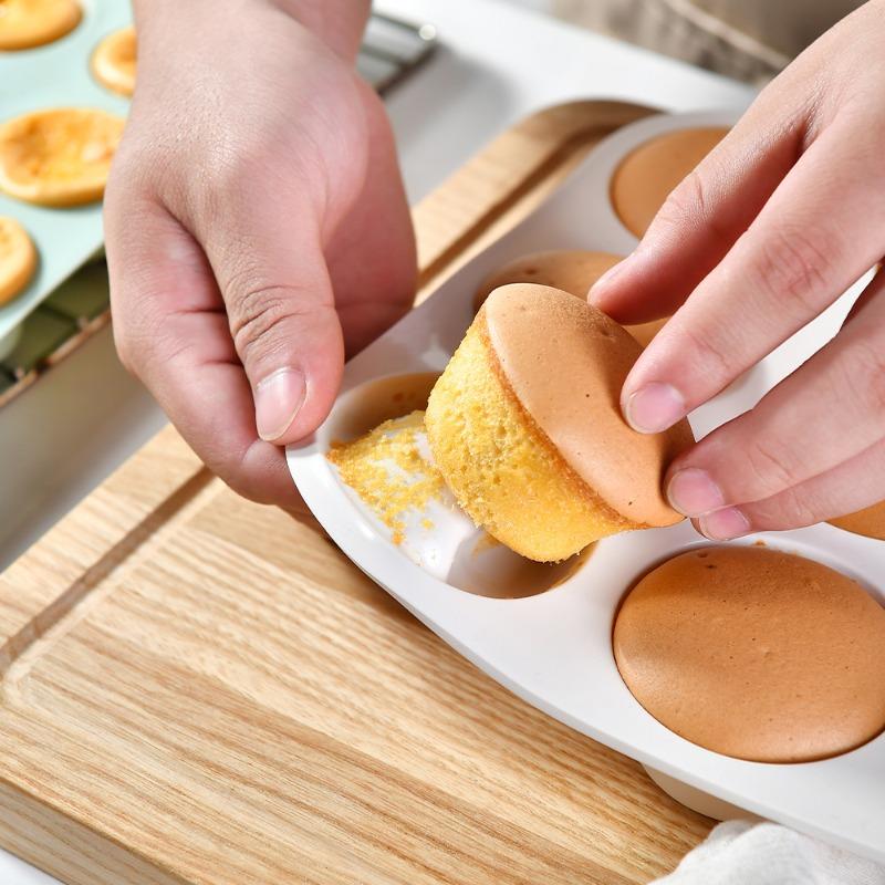 12/24 Holes Silicone Baking Mold for Baking 3D Bakeware Chocolate Round Sphere Mold Cupcake Pan Cake DIY Muffin Kitchen Tools