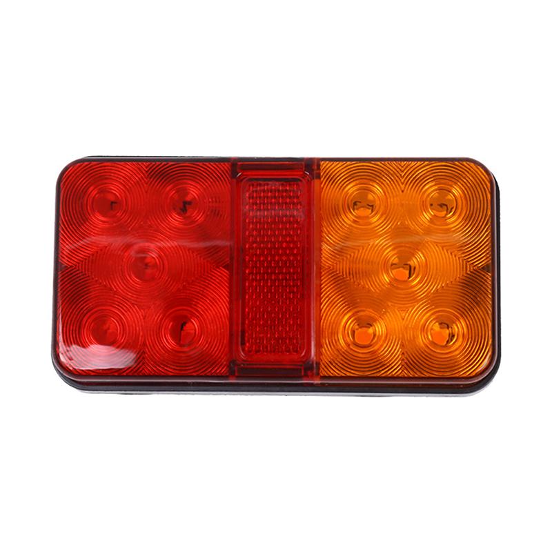 Car Led Tail Turn Signal Ultra Bright 12/24V Brake Reverse Lamp For Pickup Truck Trailor Rear Lamp Waterproof