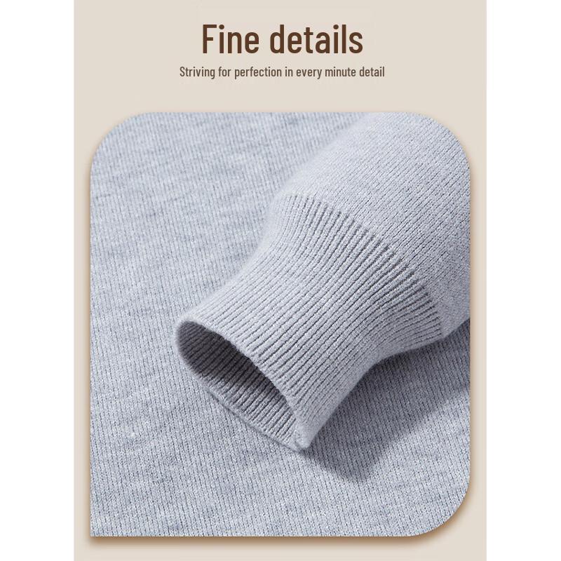 Romon Men's Thickened Warm Mock Neck Knit Sweater WLW8803